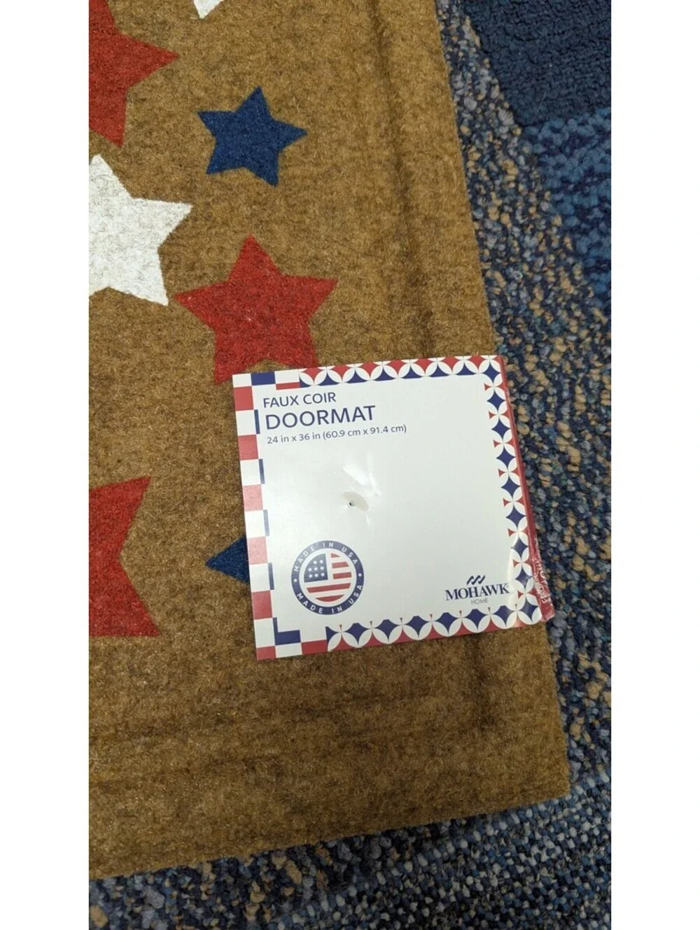 Texas All-Weather Door Mat Stars